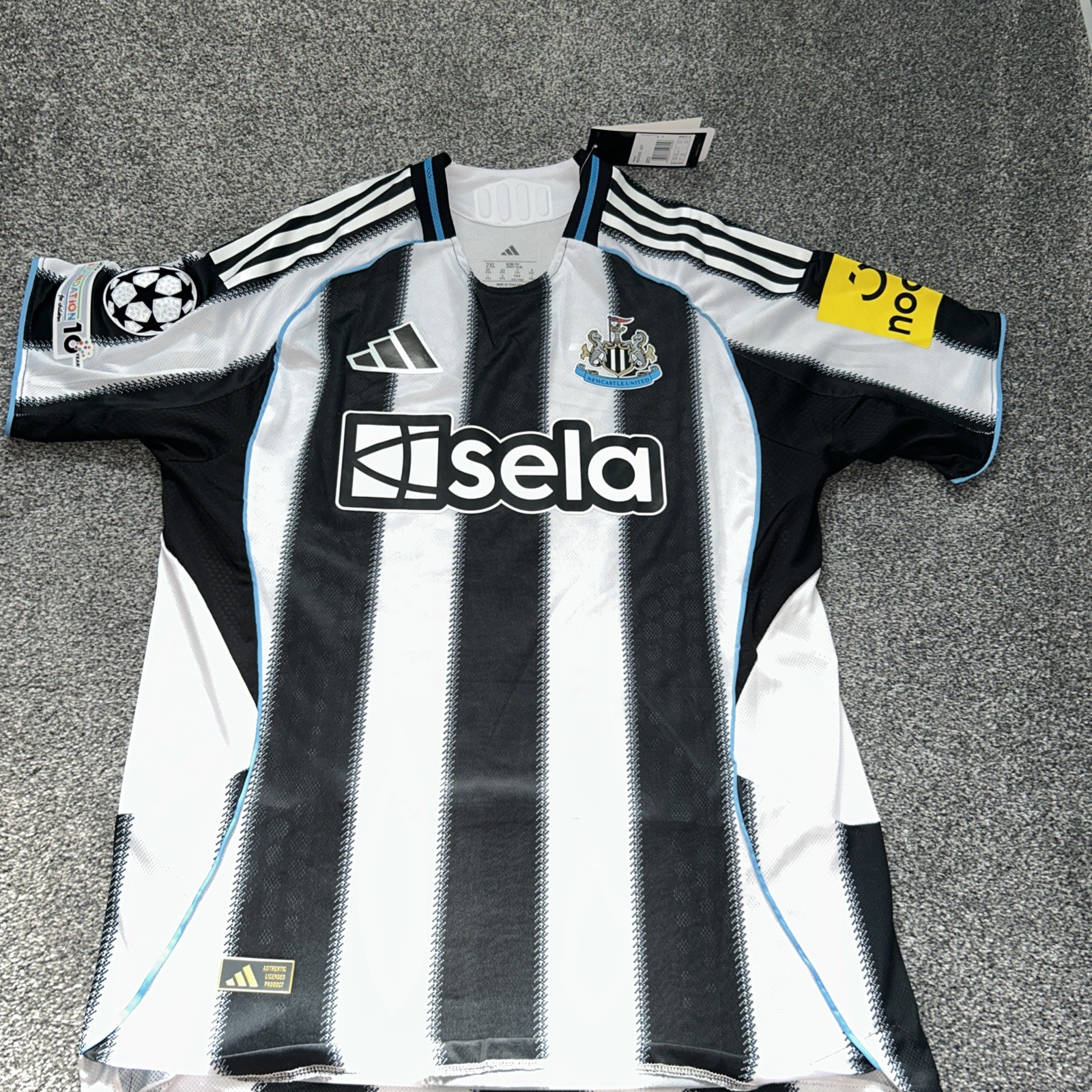 Newcastle United Fc 25/26 Player version Home Shirt XL Brand New. for sale on Ebay