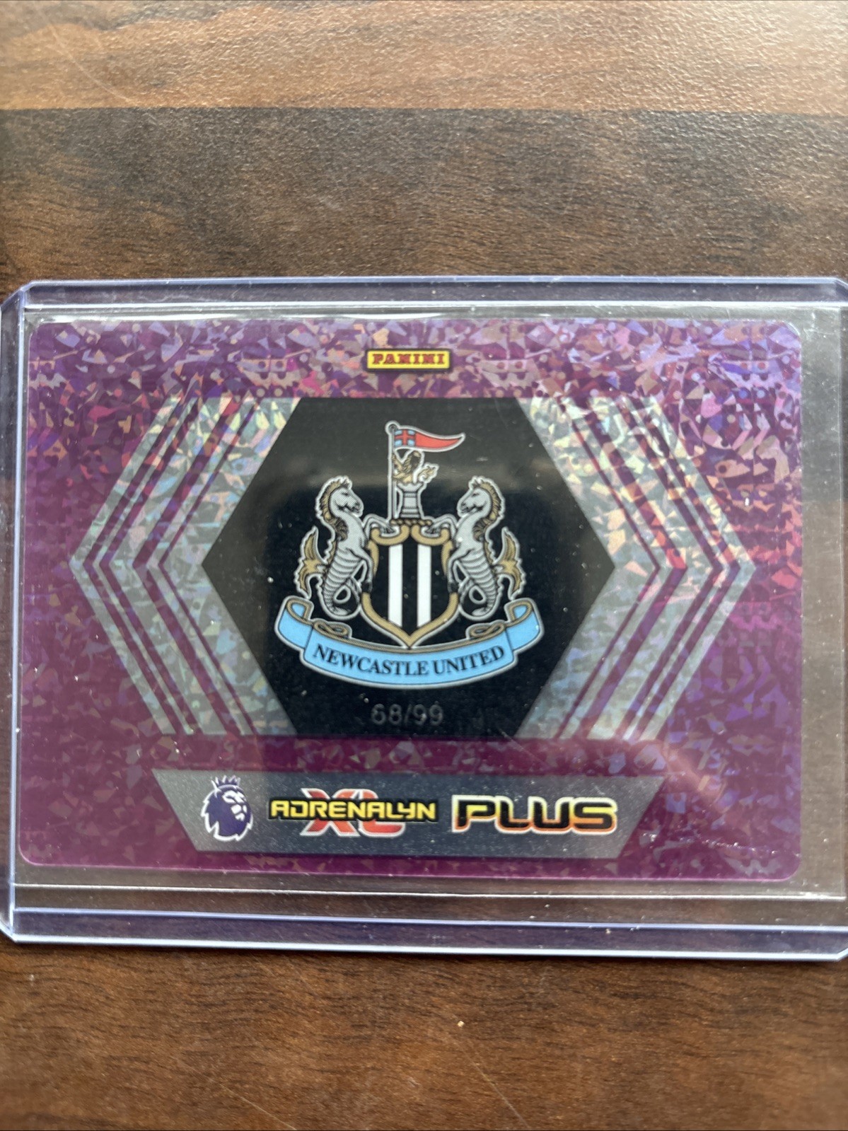 Panini Adrenalyn XL Premier League Plus Crystal Crest Newcastle 68/99 Mint !! for sale on Ebay