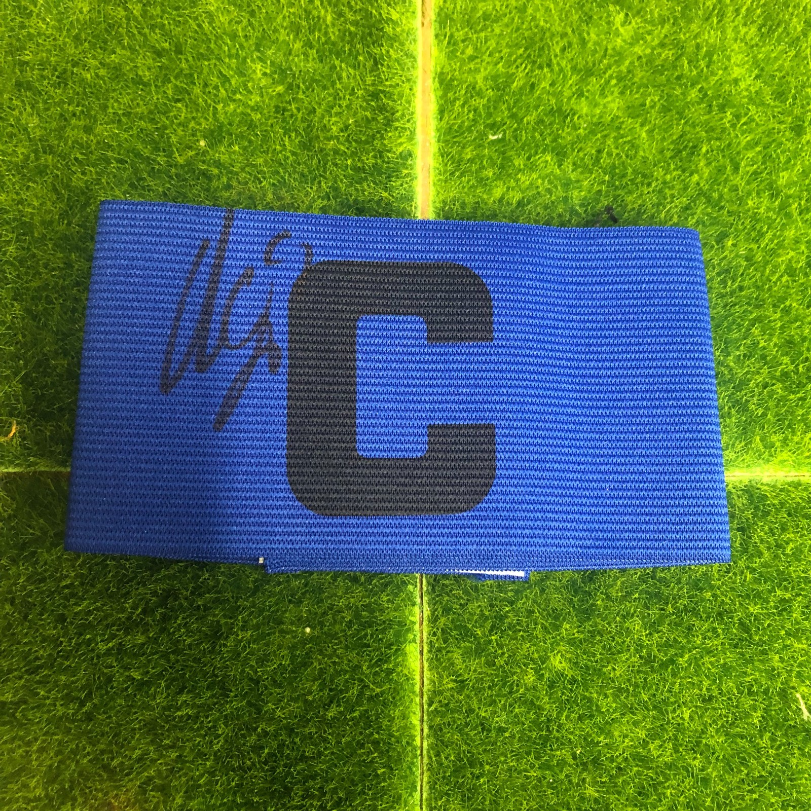 Olivier Giroud Of France, Arsenal, Chelsea & Milan Signed Captains Armband wCOA for sale on Ebay