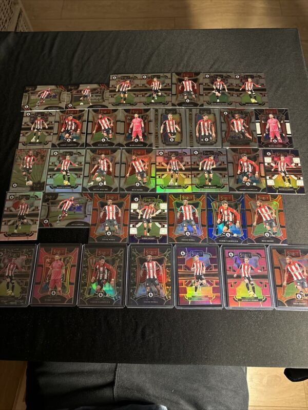 New Brentford Numbered + Insert Bundle Panini Select Premier League 7 Numbered for sale on Ebay