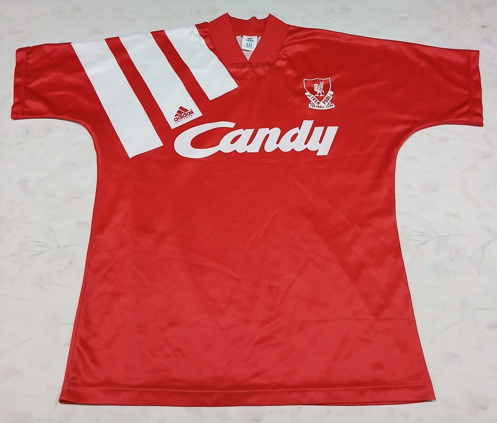 Vintage Liverpool 1991/92 Adidas Men's Size M (38-40) Home Football Shirt Red  for sale on Ebay