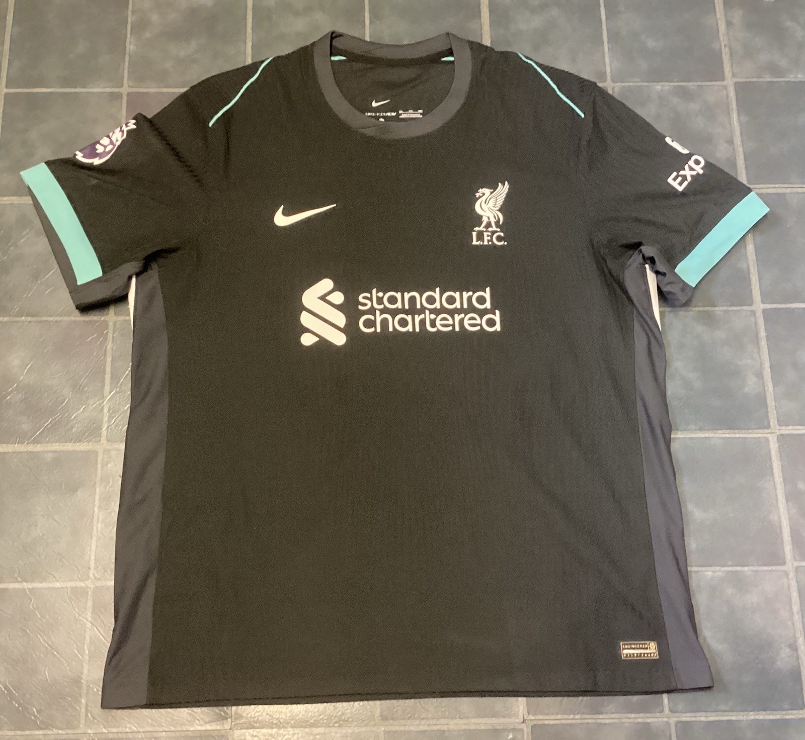 Liverpool FC 2024/25 Away Football Shirt Authentic Player Spec/Issue Nike- XXL for sale on Ebay