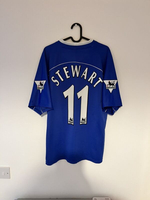 Ipswich 2001-2003 Home Football Shirt, STEWART 11, Large for sale on Ebay