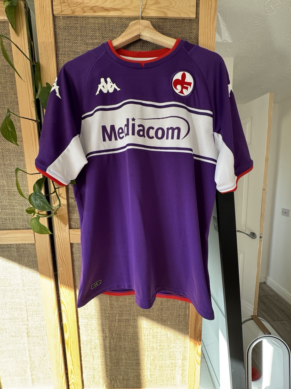 Fiorentina 2021/22 Home Shirt Size L for sale on Ebay