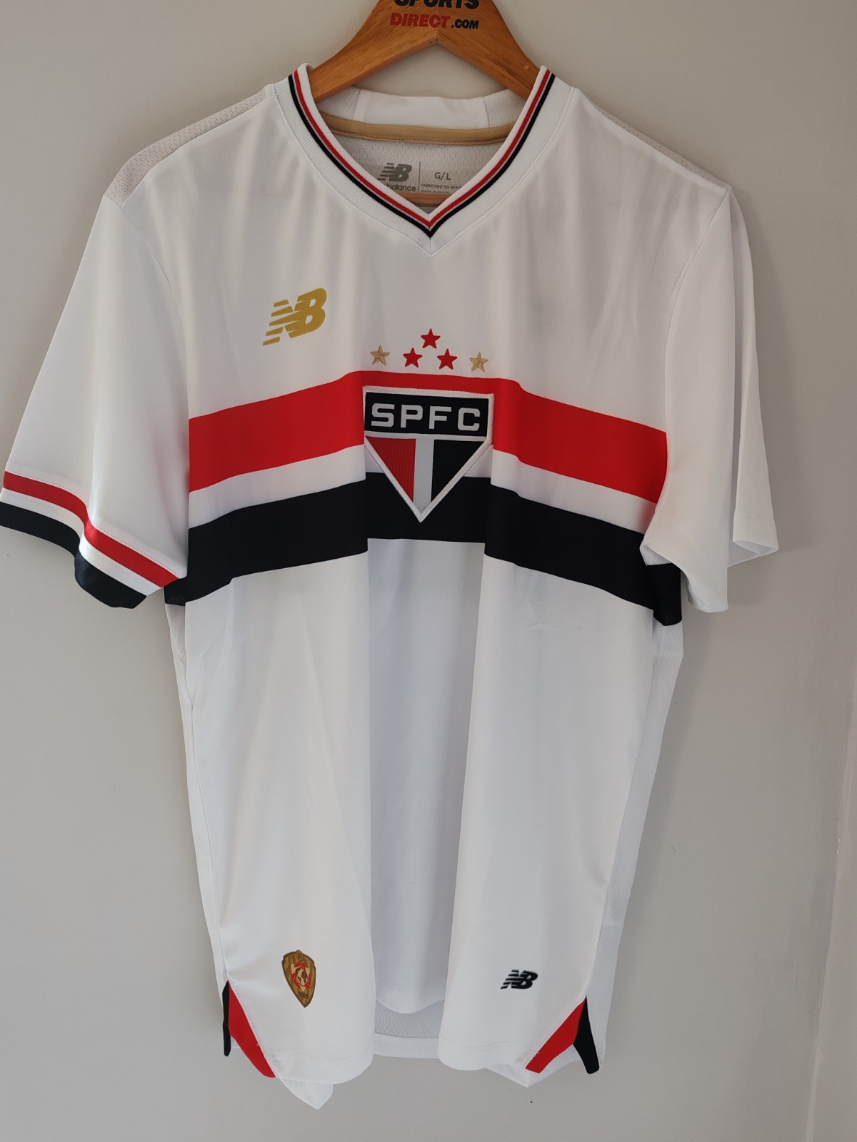 Sao Paulo 25/26 Home Shirt L, Replica for sale on Ebay