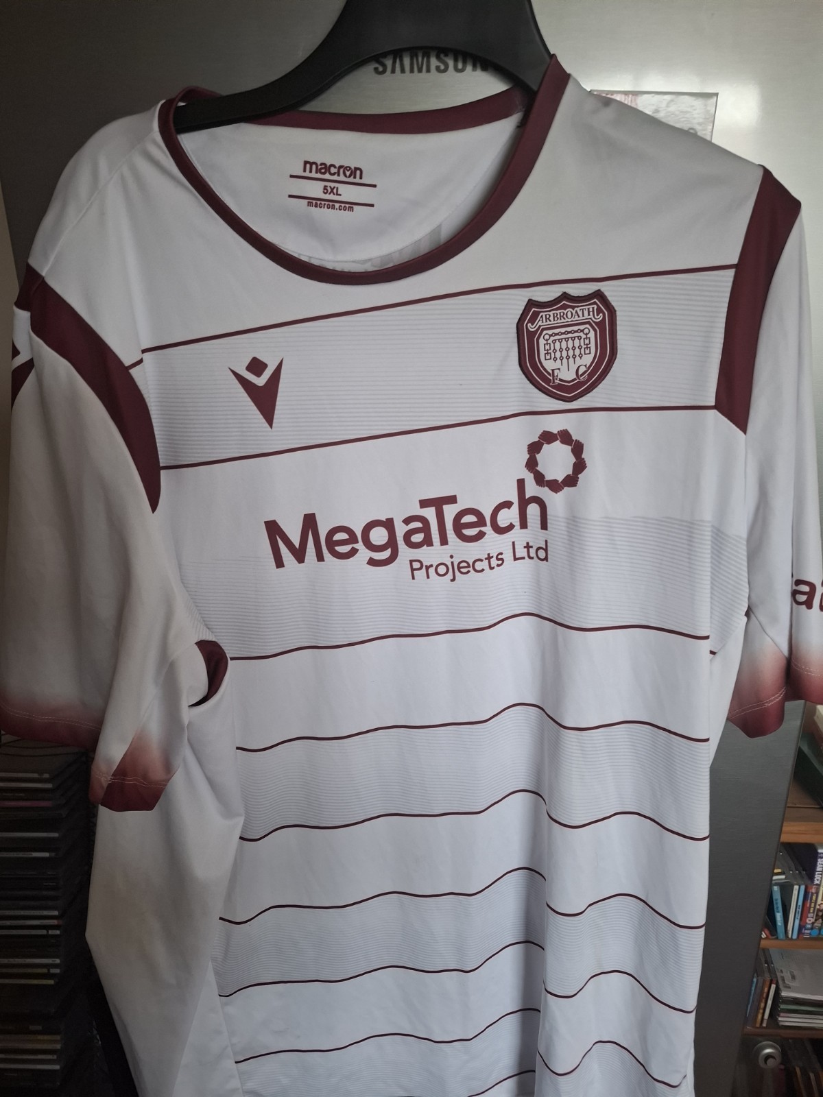 Arbroath Away Shirt 202324  5XL Excellent for sale on Ebay