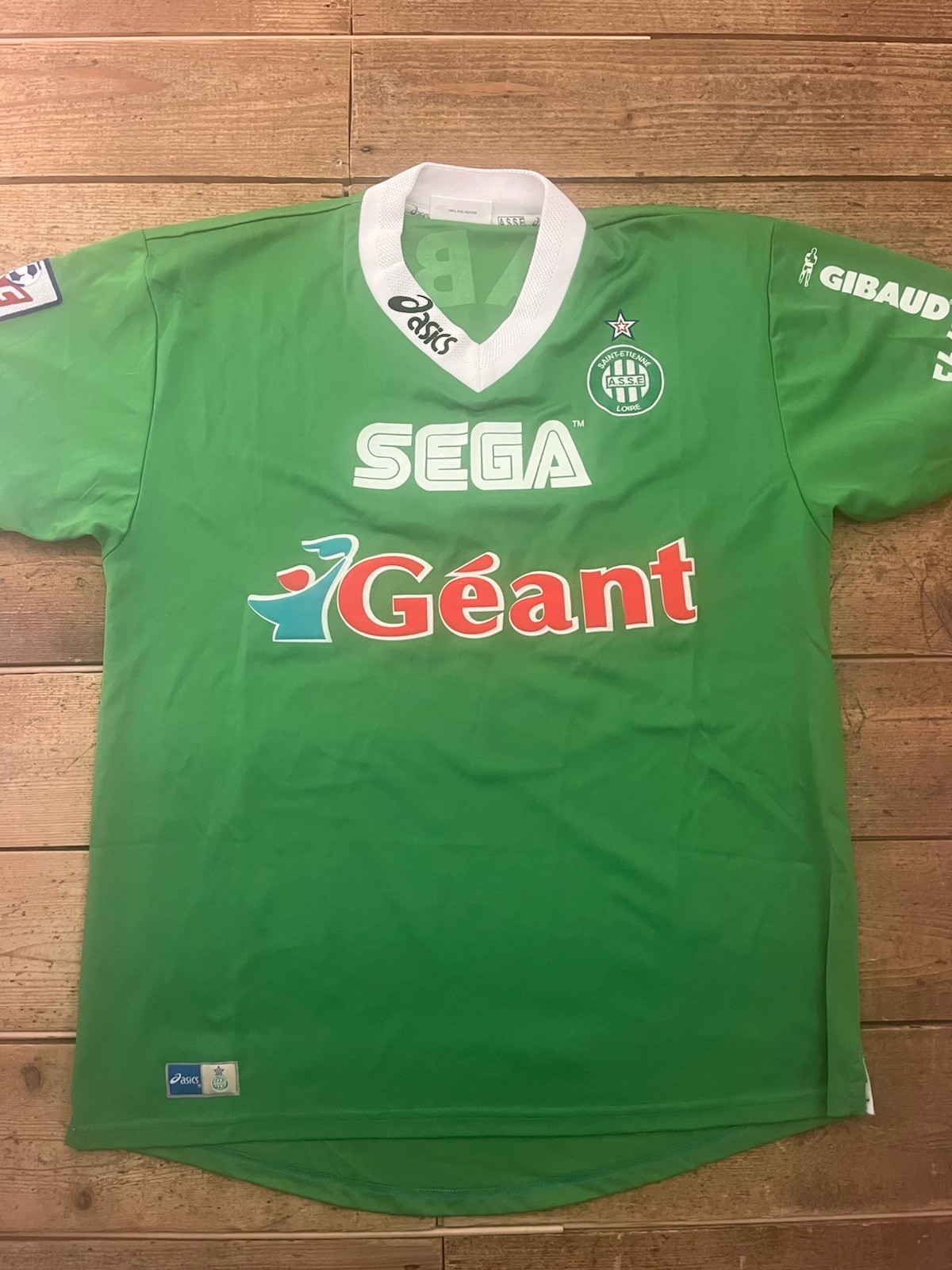 Saint Etienne Match Worn Shirt V Arsenal for sale on Ebay