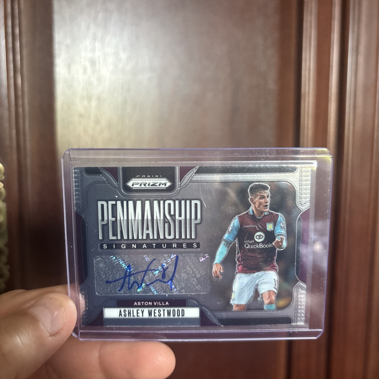 Ashley Westwood Aston Villa 24/25 Panini Prizm Premier League Penmanship Auto for sale on Ebay