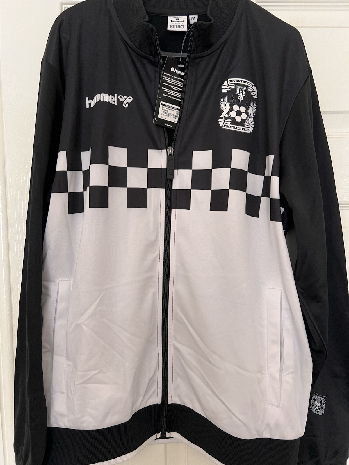Coventry City Two Tone Hummel jacket M for sale on Ebay