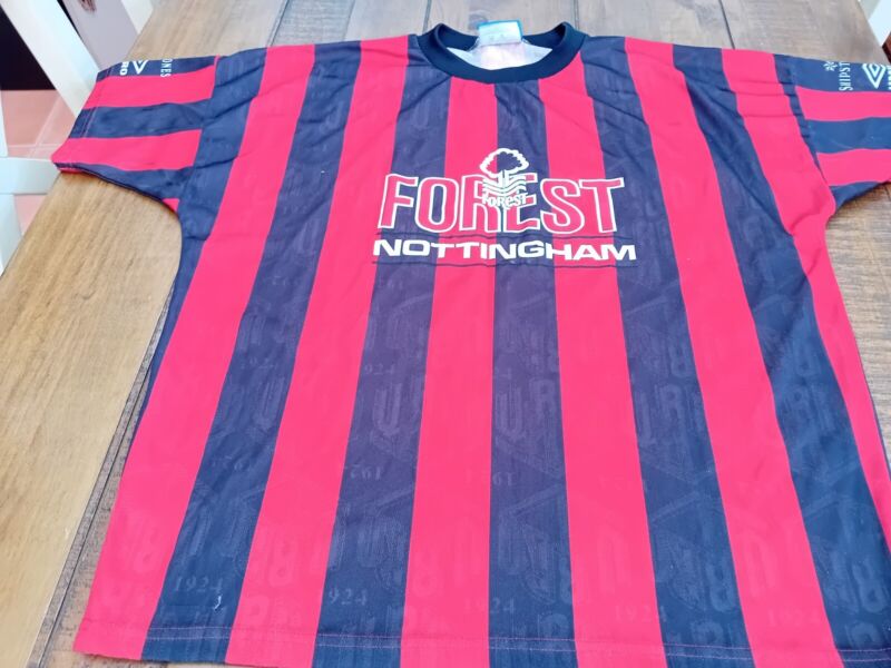 Vintage 90s Umbro Nottingham Forest Football Shirt Size M for sale on Ebay