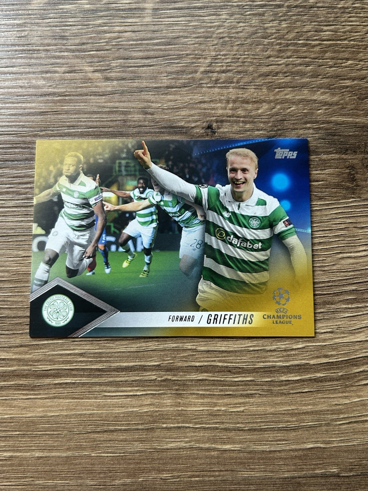 2016-17 Topps UCL Showcase - Leigh Griffiths Celtic /50 for sale on Ebay