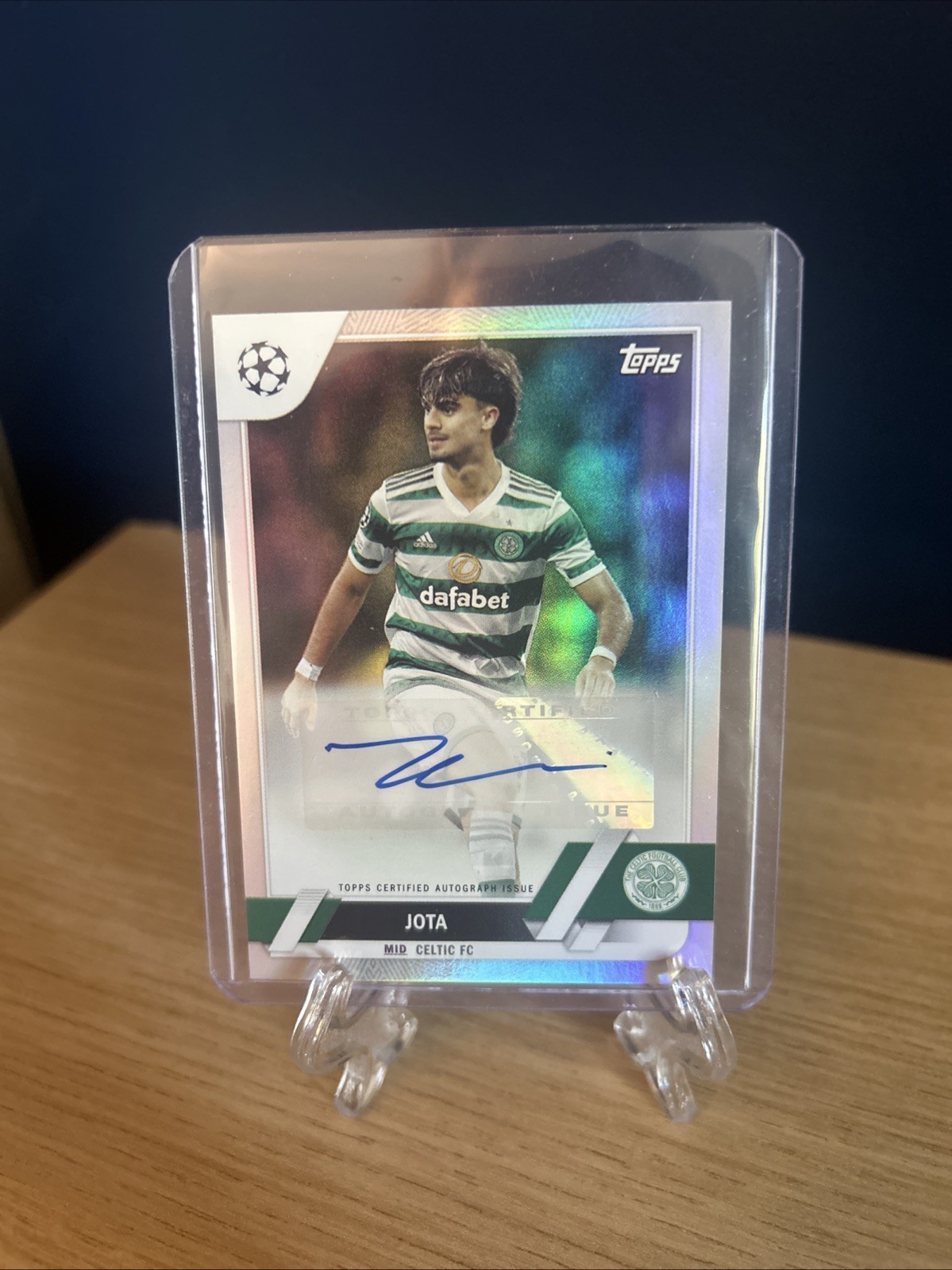 Topps 2022-23 Celtic FC Jota Base Auto for sale on Ebay