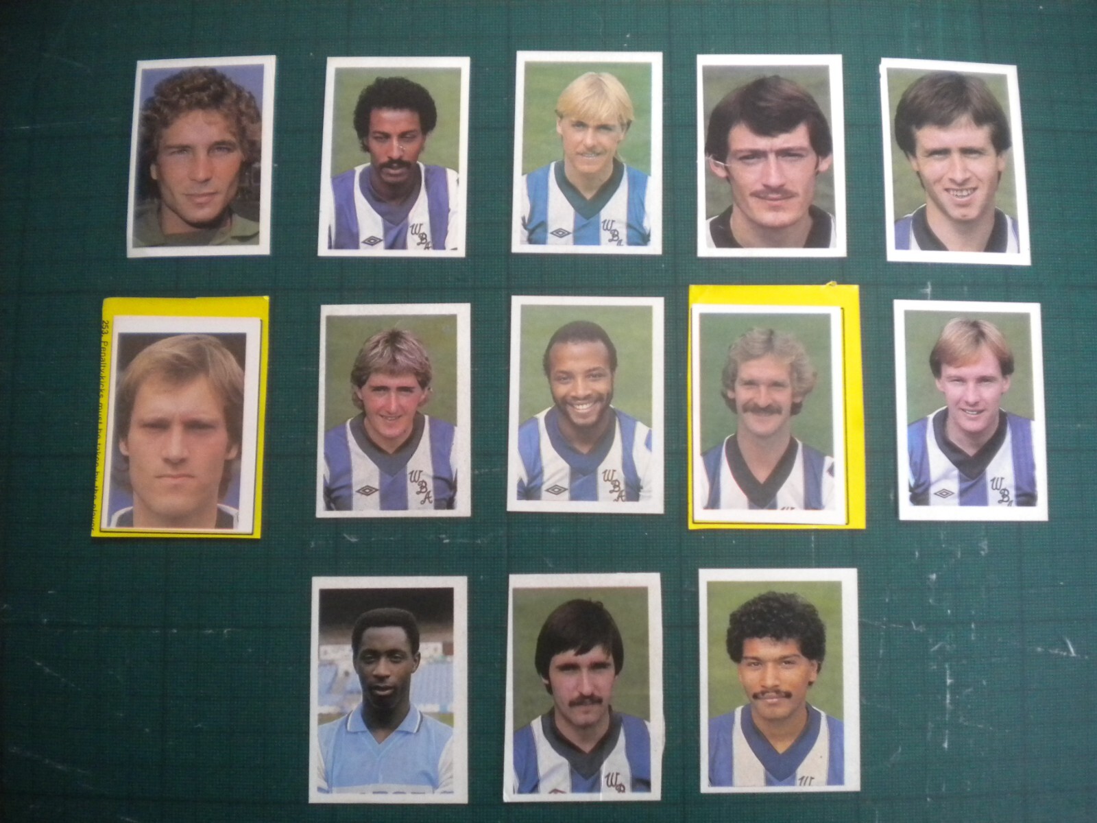 13 (FULL SET) WEST BROMWICH ALBION QUADRIGA (FKS) SOCCER STARS 1983-84 STICKERS for sale on Ebay