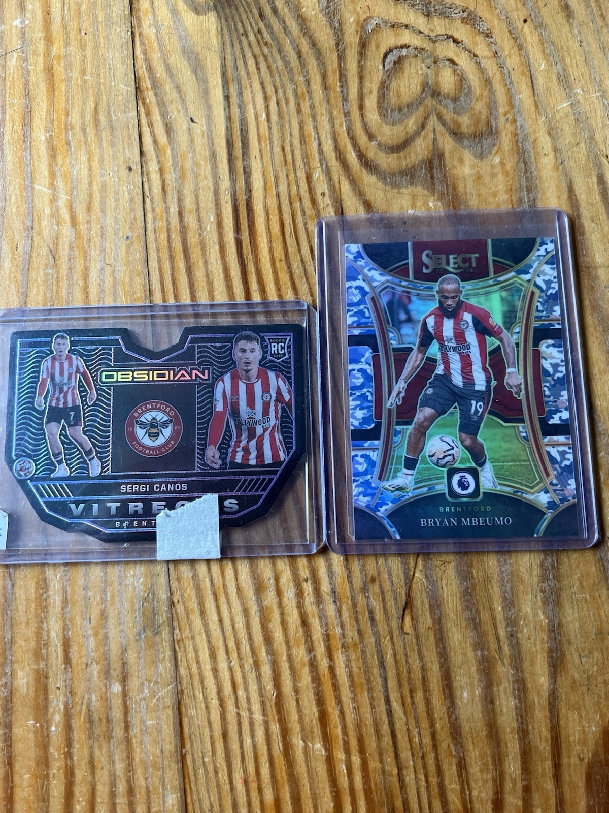 Brentford Numbered Card Canos And Mbuemo for sale on Ebay