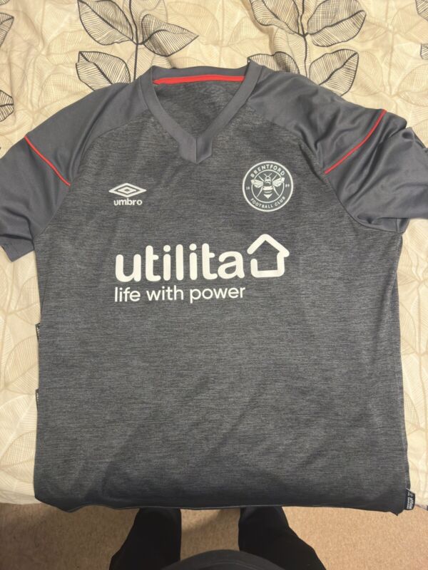 Brentford 20/21 Away Shirt Size Large  for sale on Ebay