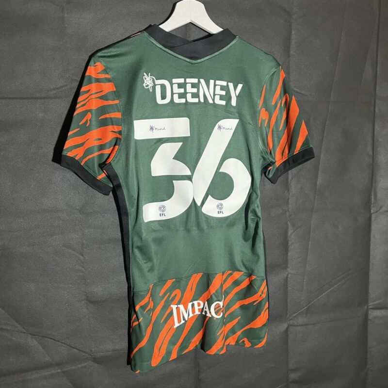Birmingham City Third Shirt 2021/2022 Deeney #36 Size M Rare for sale on Ebay