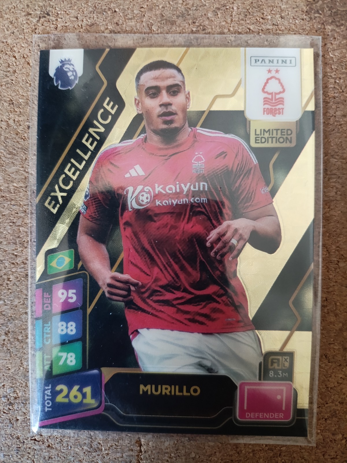 Panini Adrenalyn XL Plus Nottingham Forest Special Rare Murillo Excellence 2025 for sale on Ebay