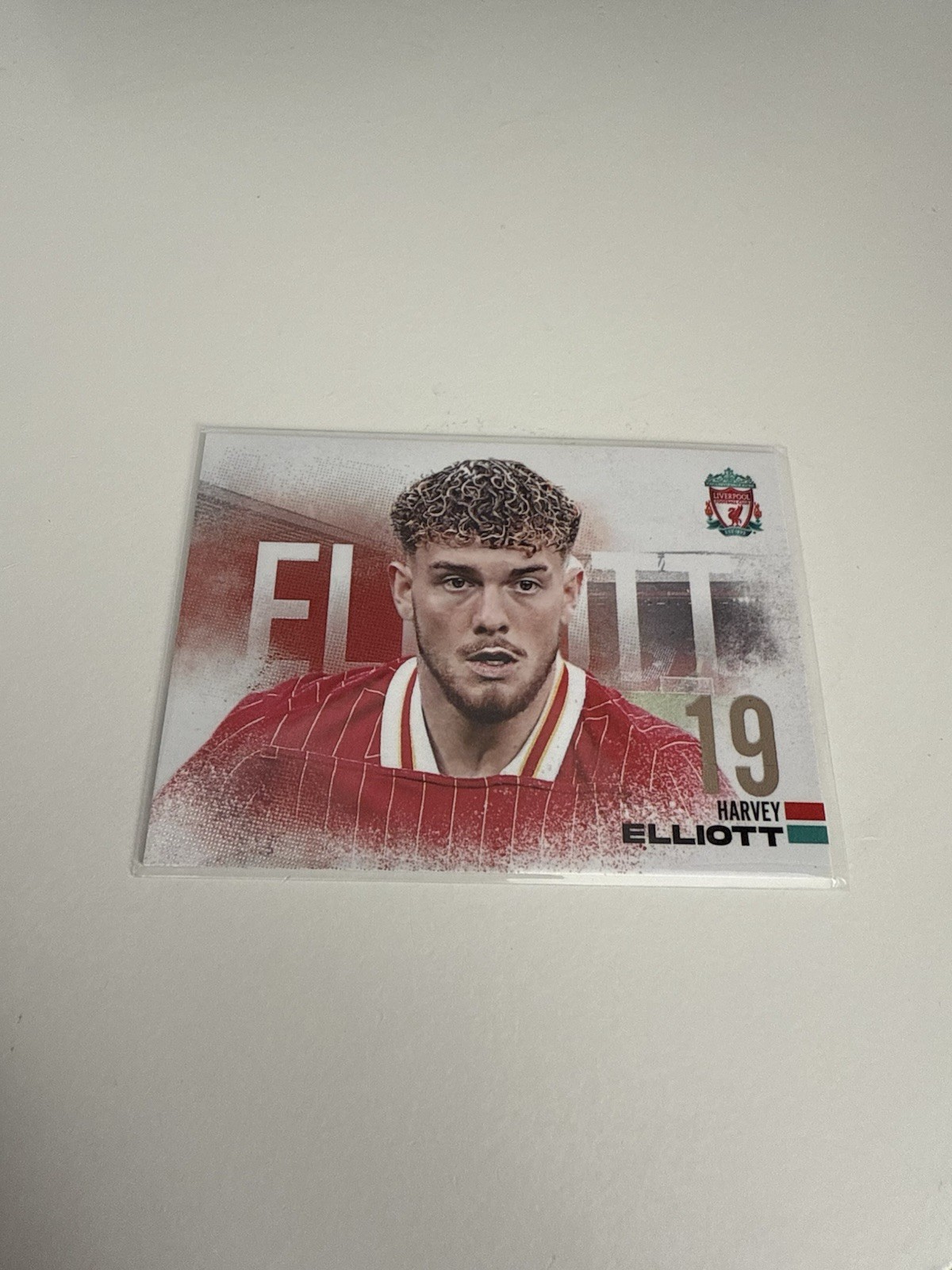 Harvey Elliot Futera Fx 2025 Liverpool Trading Card Mint for sale on Ebay