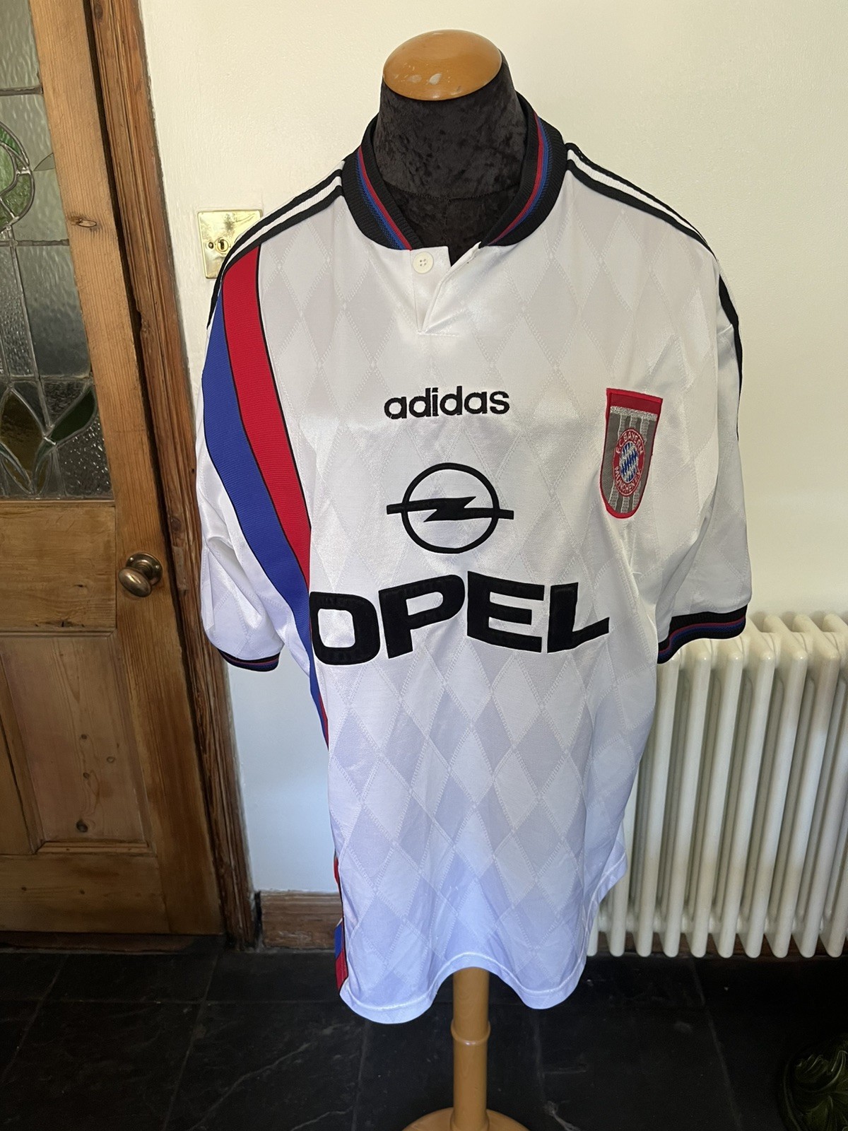 Bayern Munich Football Club Shirt Away 1996/8 Size XL for sale on Ebay