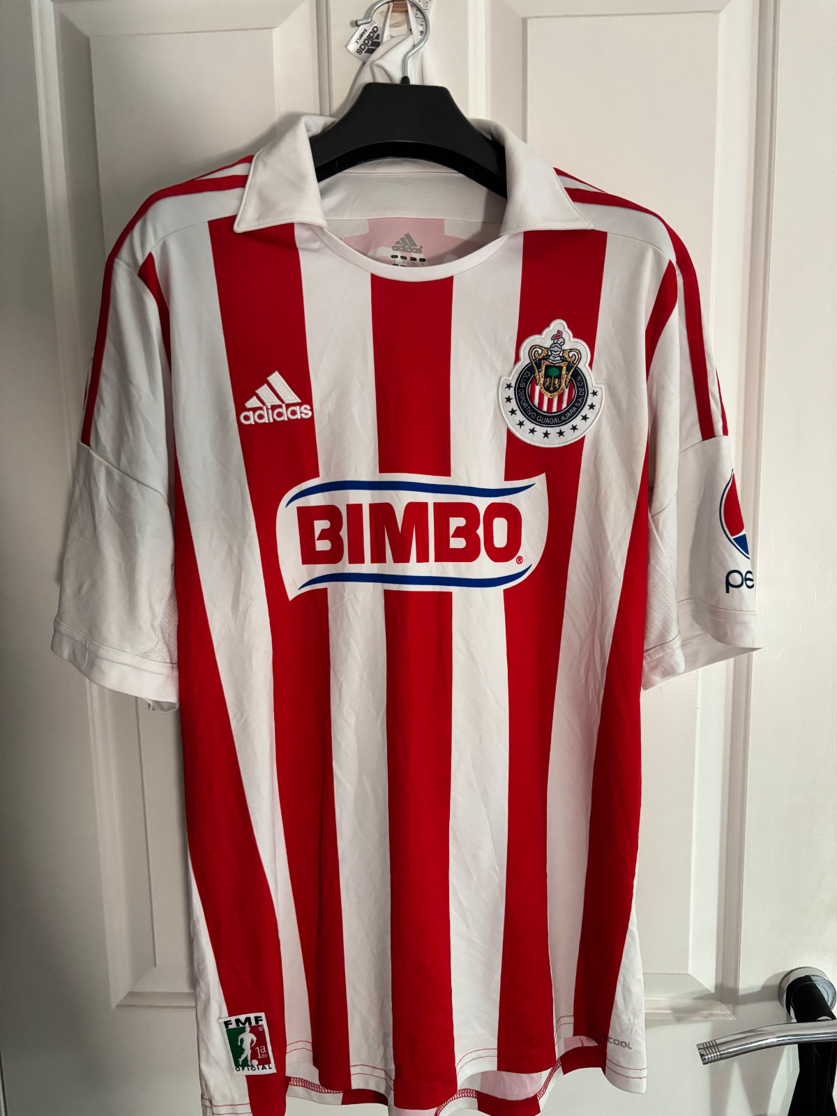 Chivas Guadalajara adidas Home Shirt - Adidas Mexico Large Liga MX for sale on Ebay
