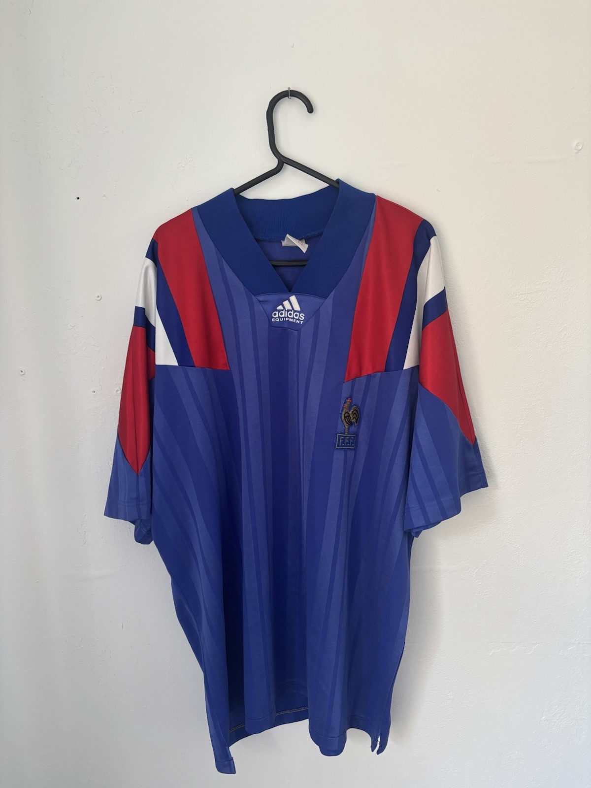 Original France 1992/94 Home Football Shirt - X-Large for sale on Ebay