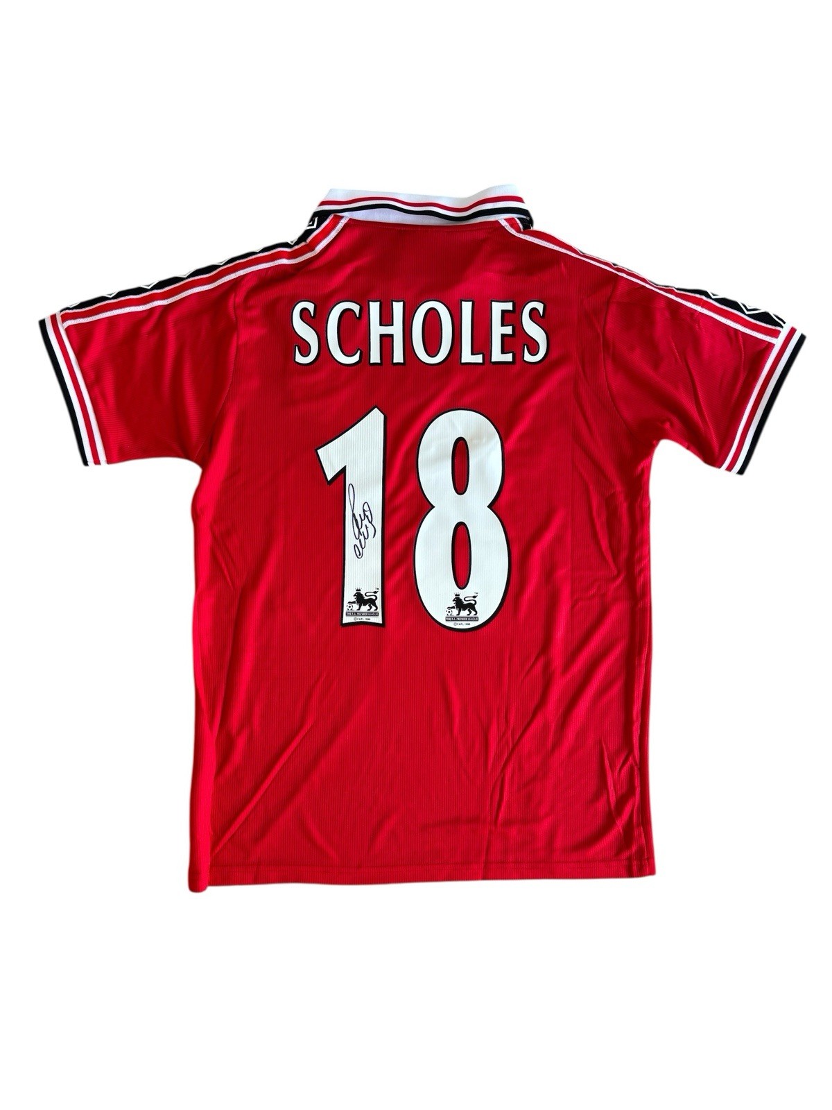 Paul Scholes Signed Shirt Manchester United Fc Legend COA Included  for sale on Ebay