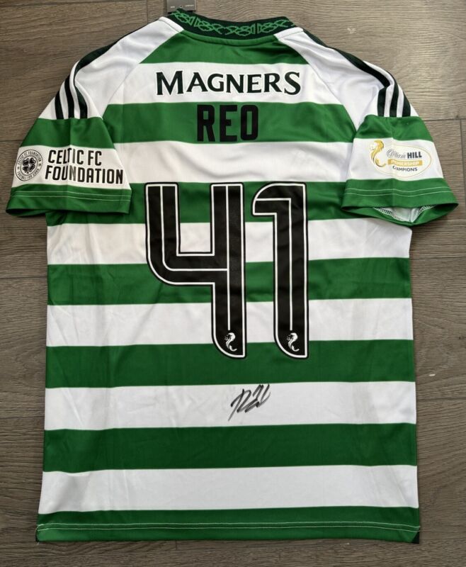 Reo Hatate Signed Celtic FC Home Shirt 24/25 with Coa&Proof  for sale on Ebay