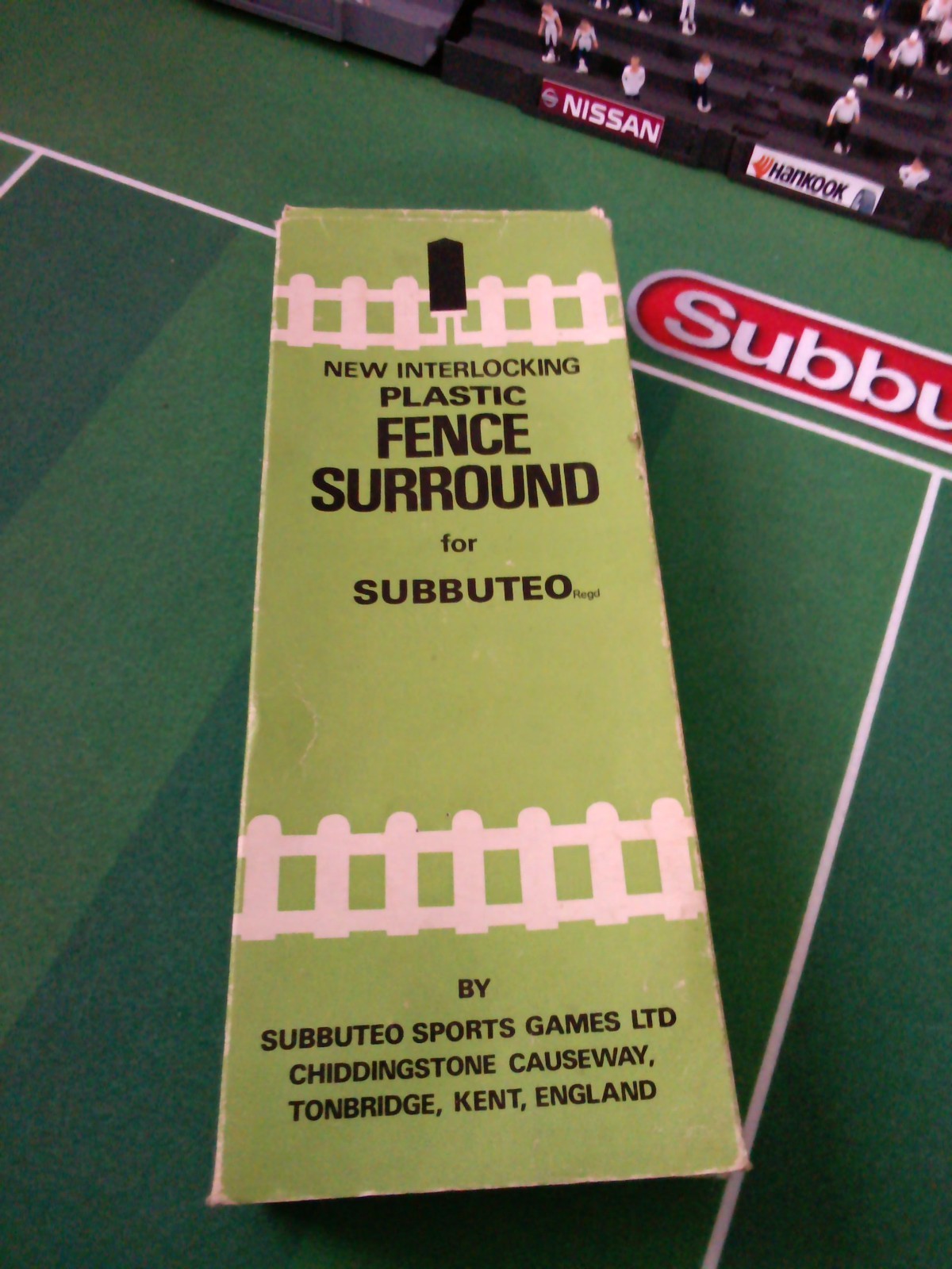 subbuteo fence surround complete . supplied with extra fencing for free for sale on Ebay
