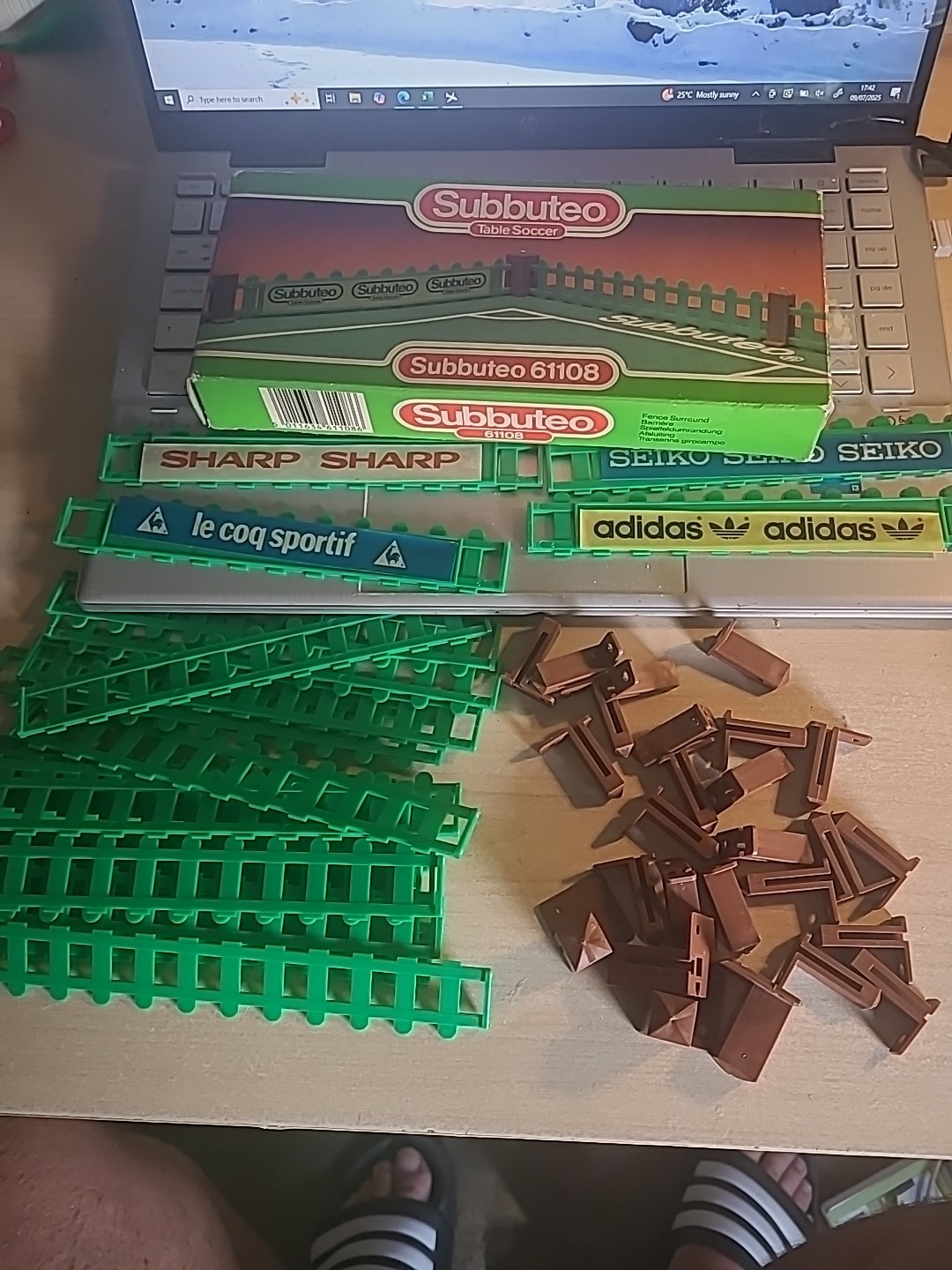 Subbuteo 61108 Fence Surround Complete and Checked for sale on Ebay