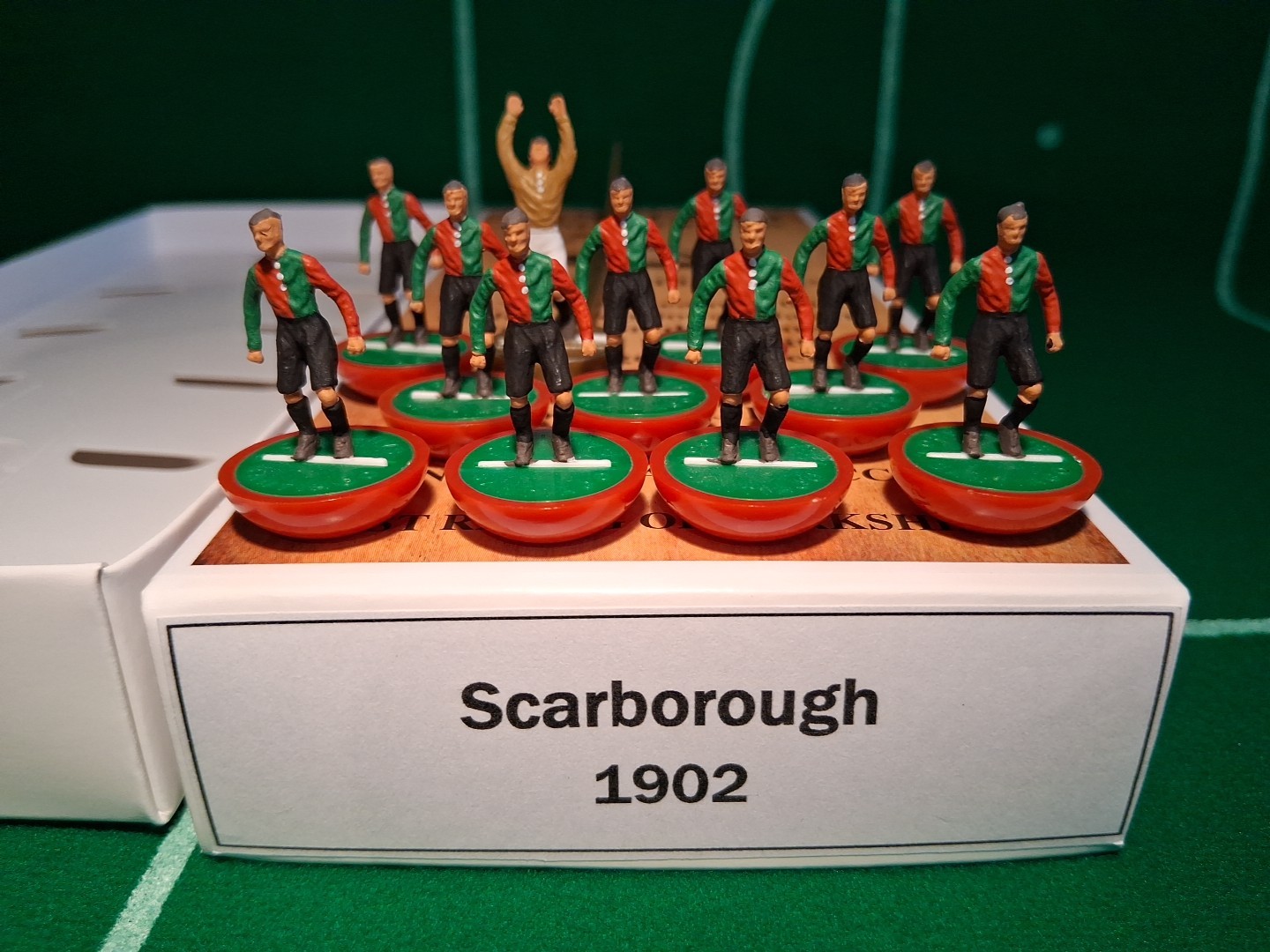 Subbuteo/Santiago Vintage Team.  Scarborough 1902. for sale on Ebay
