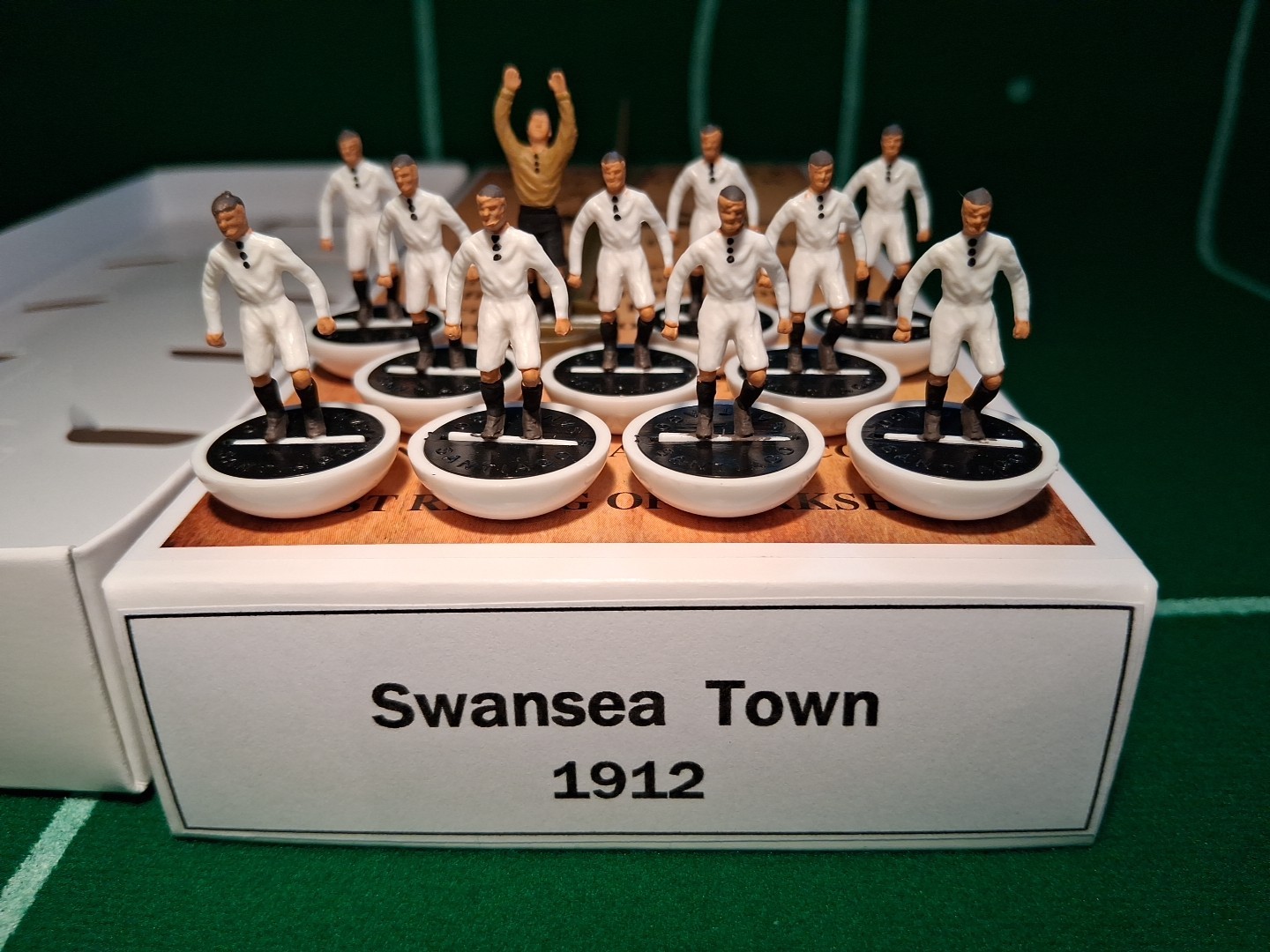 Subbuteo/Santiago Vintage Team.  Swansea Town 1912. for sale on Ebay