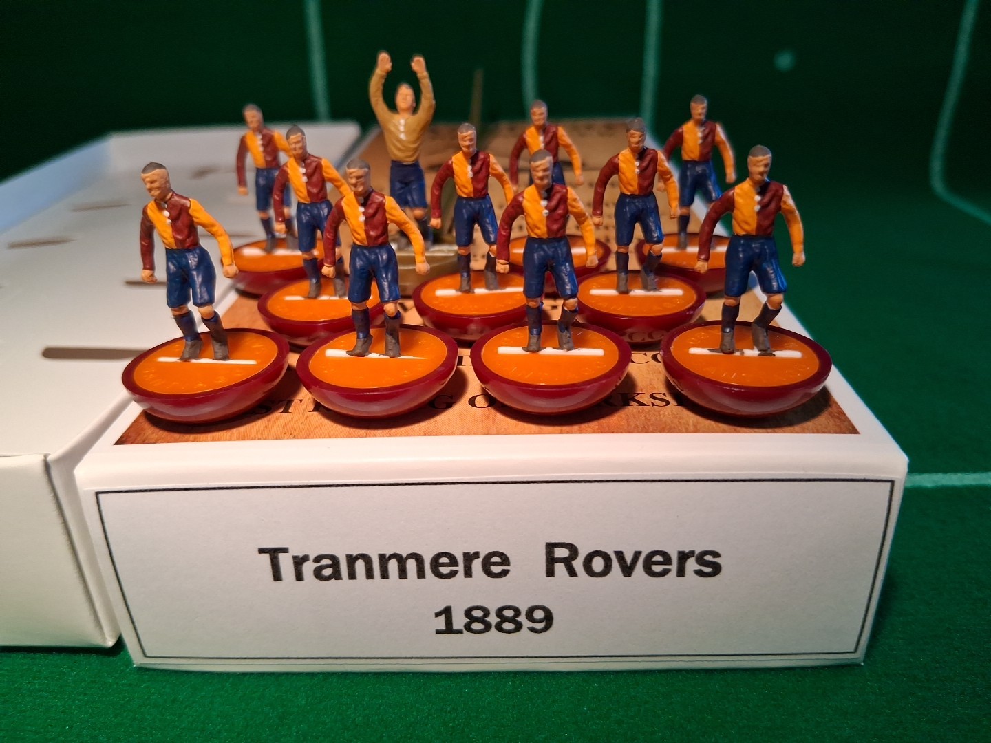 Subbuteo/Santiago Vintage Team.  Tranmere Rovers 1889. for sale on Ebay