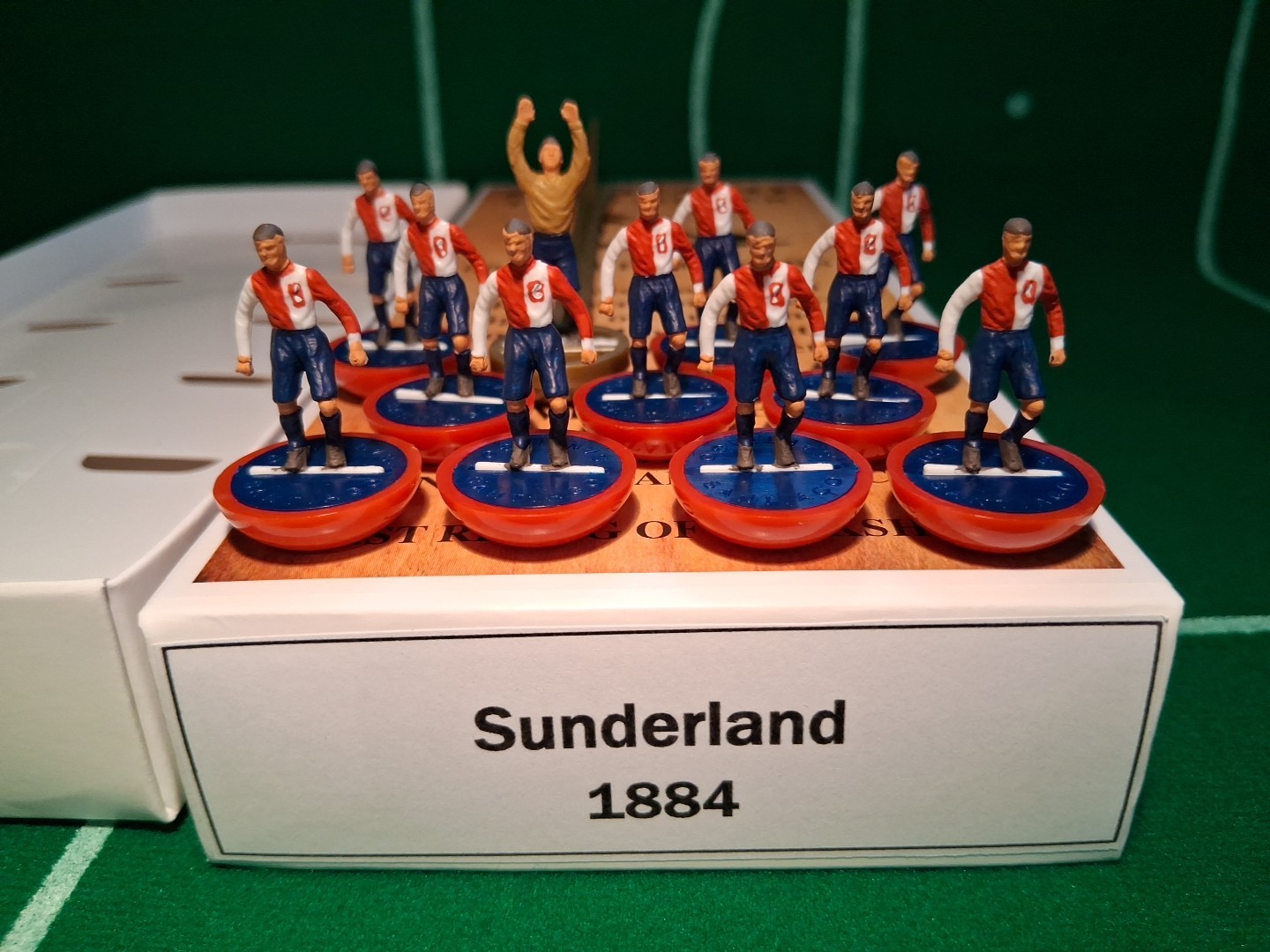 Subbuteo/Santiago Vintage Team.  Sunderland 1884. for sale on Ebay