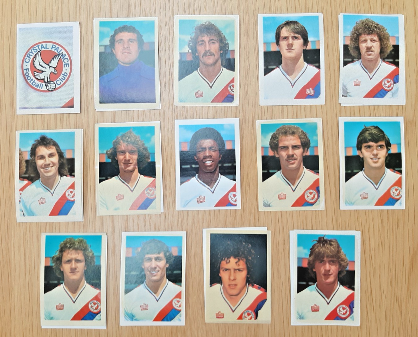 FKS - SOCCER STARS 81 - CRYSTAL PALACE (14 STICKERS) for sale on Ebay