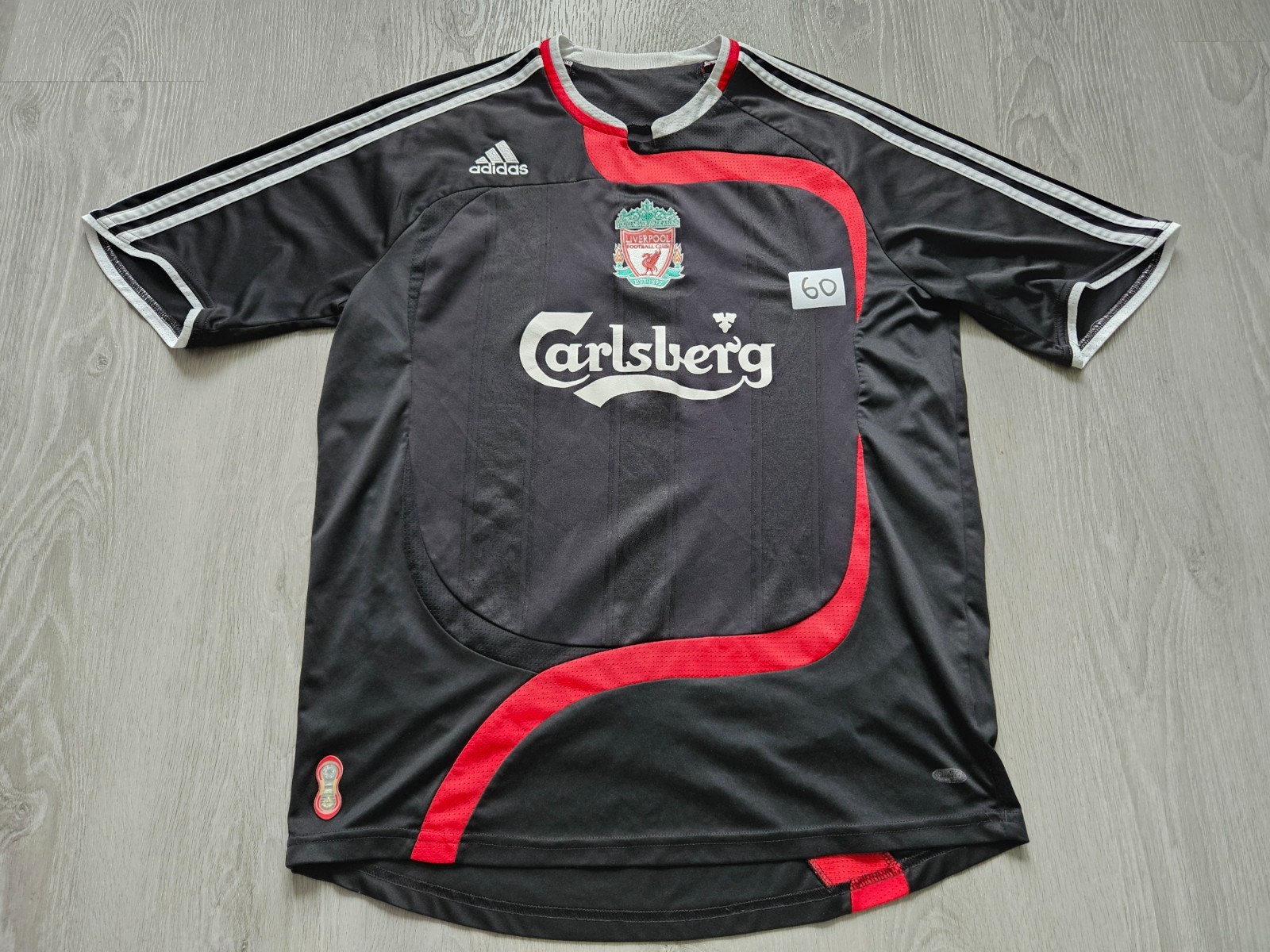 Mens adidas Liverpool Third football shirt 2007 - 2008 Size M for sale on Ebay