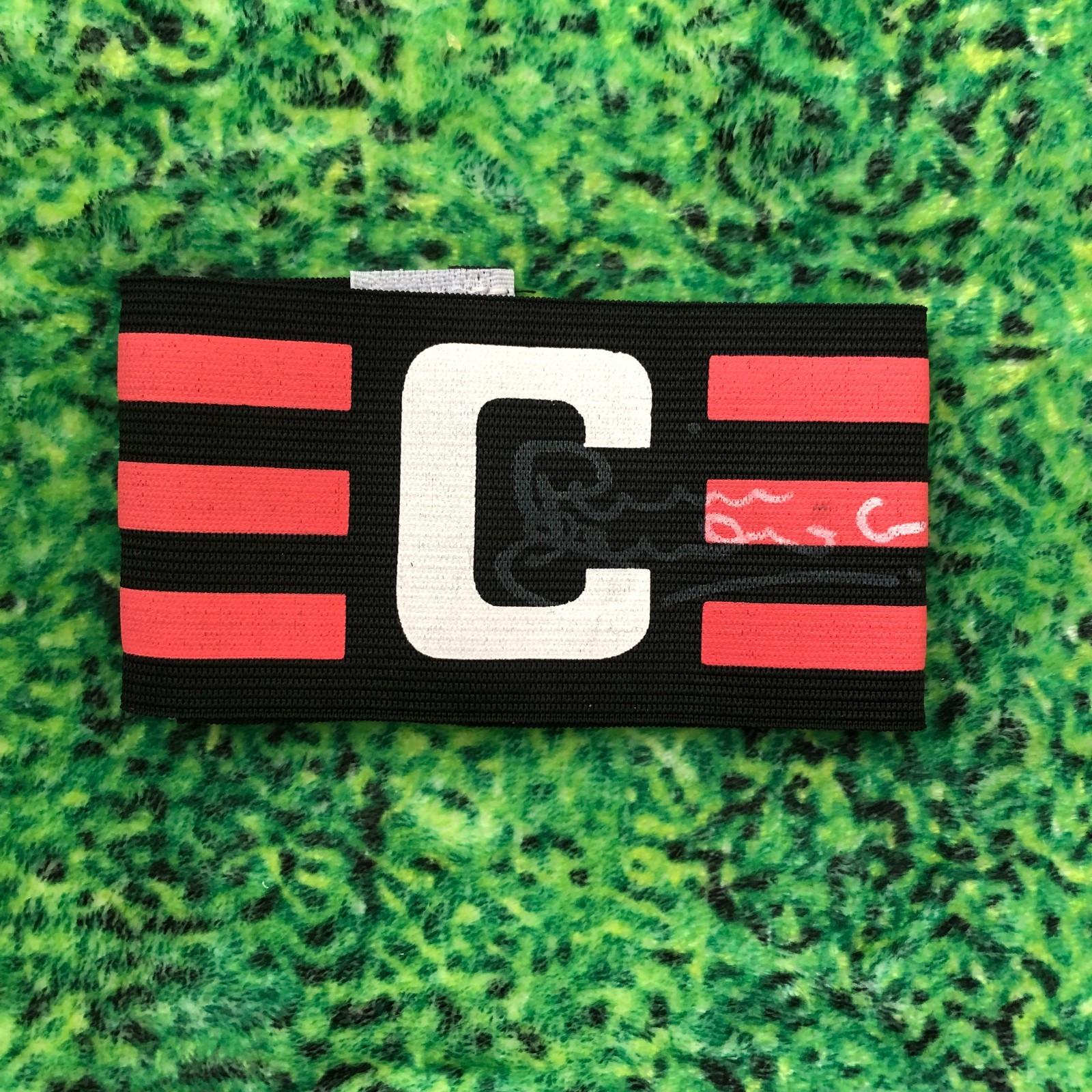 Phil Thompson Of England, Liverpool & Sheffield UTD Signed Captains Armband wCOA for sale on Ebay