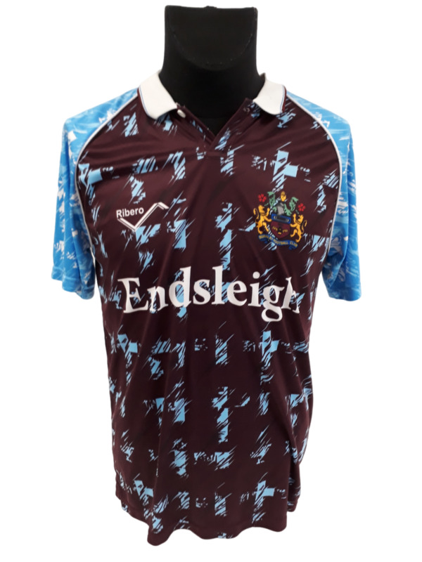 Burnley FC - Ribero 1991/93 Retro Home Shirt Size Medium Sports Wear Collectable for sale on Ebay