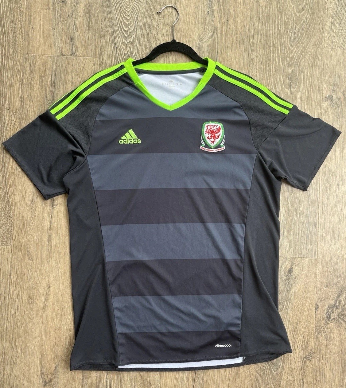 Wales National 2016 Euro Adidas Away Kit Size Large for sale on Ebay