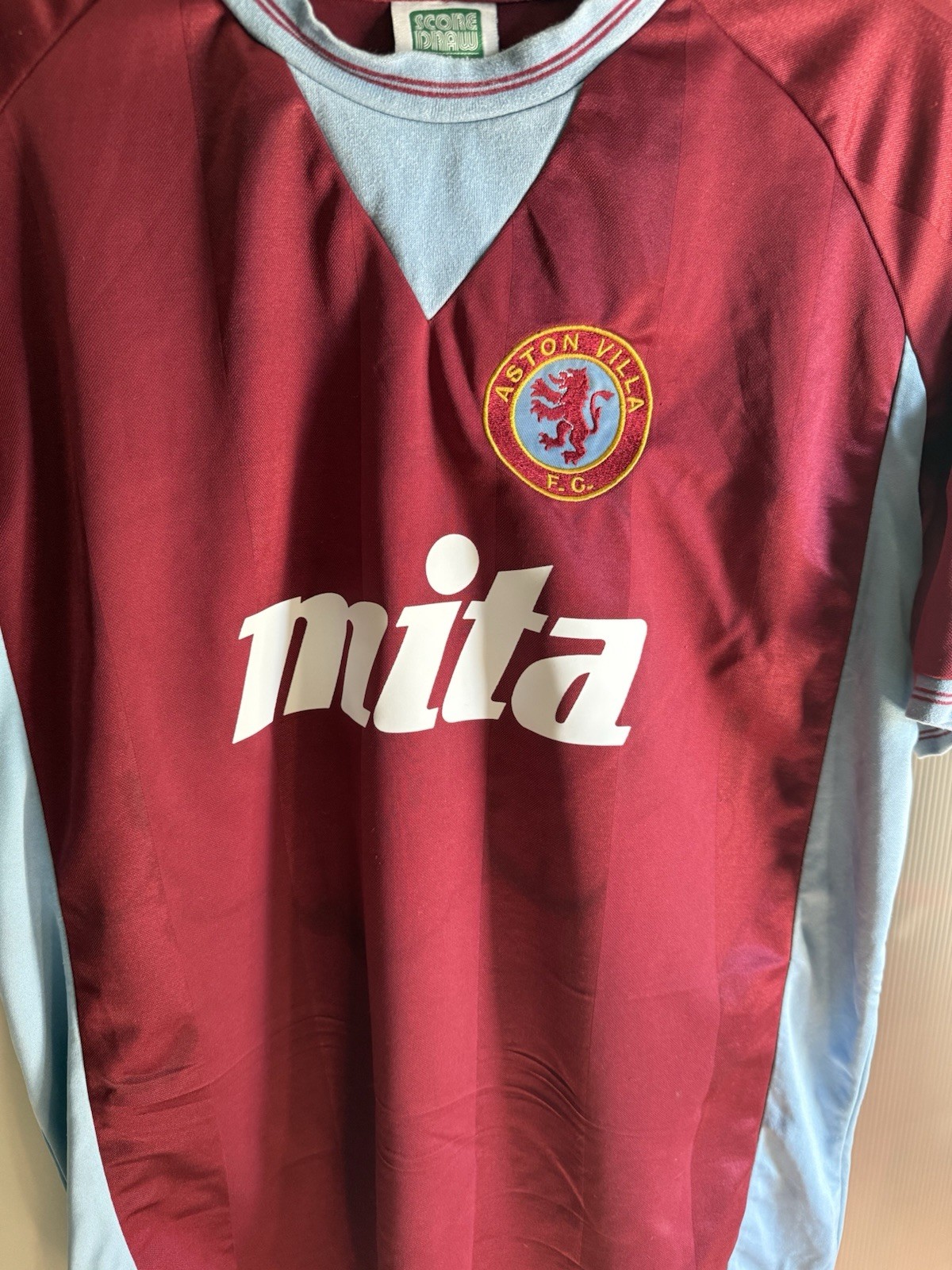 Aston Villa Retro football shirt 1984 Size L for sale on Ebay