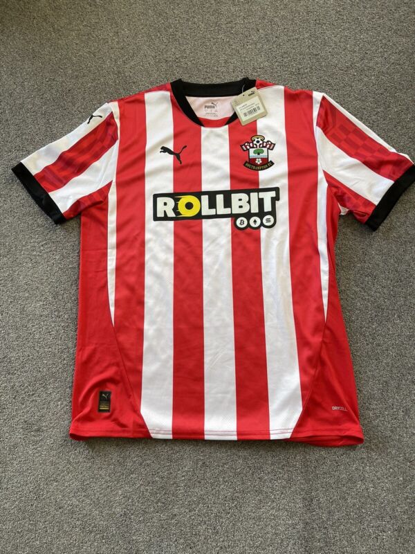Southampton FC 24/25 Season Football Shirt BNWL Size L for sale on Ebay