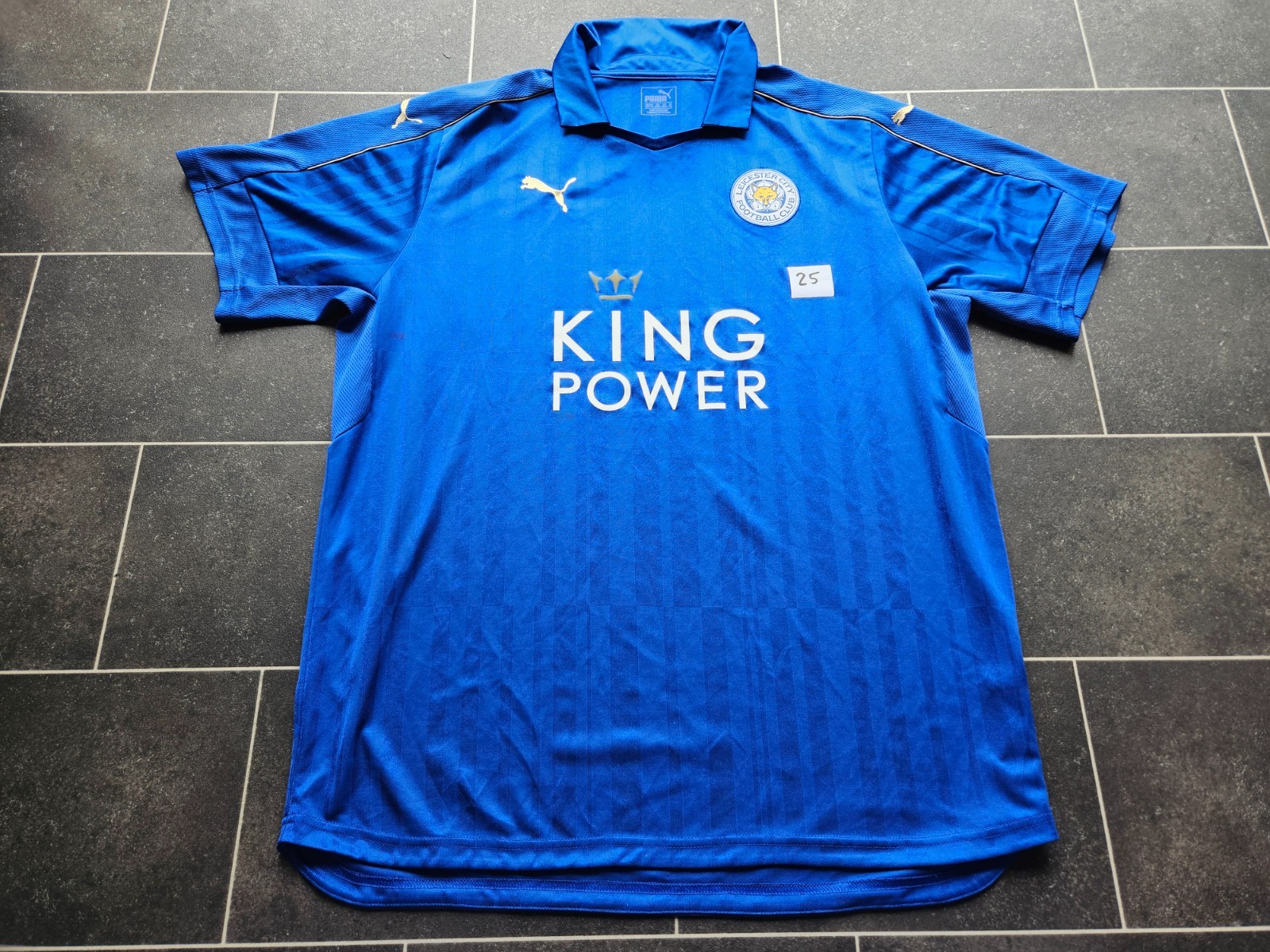 Mens Puma Leicester City Home football shirt 2016 - 2017 Size XXL for sale on Ebay
