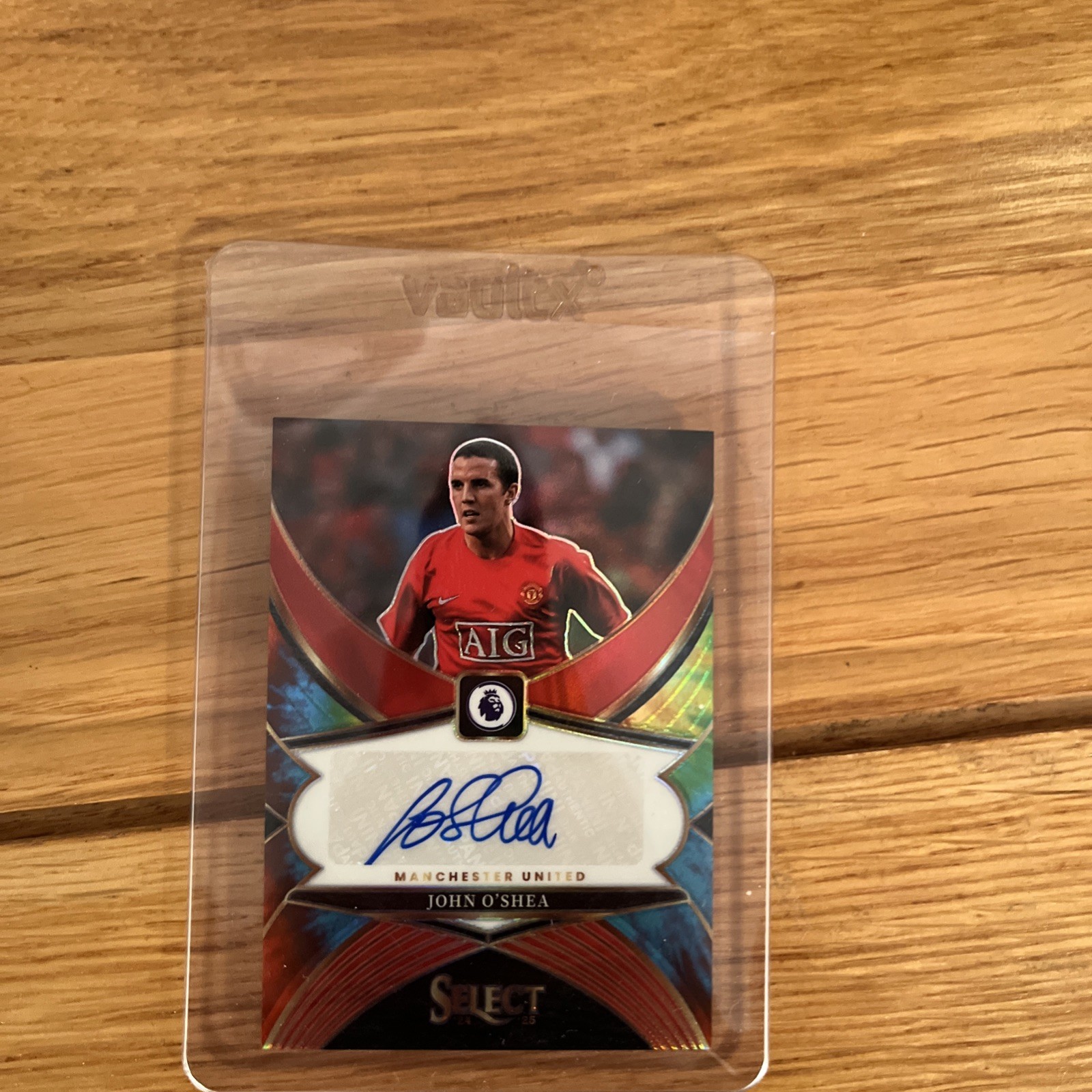 2024-25 Panini Select Premier League Manchester United John O’Shea Auto /4 for sale on Ebay