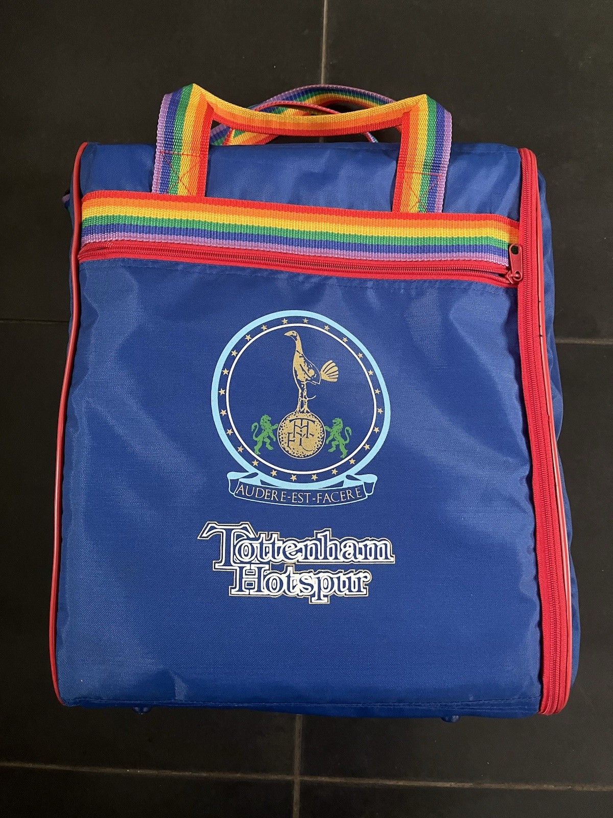Vintage Tottenham Hotspur Football Kit Bag Sports Carry Hold-all for sale on Ebay