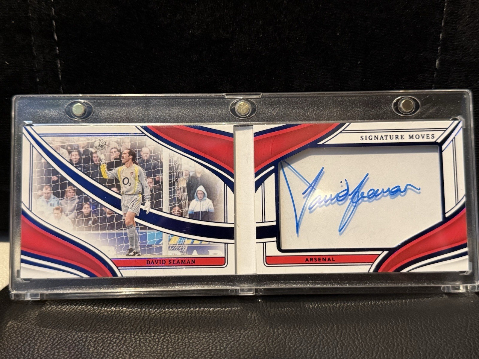 2023-24 Pannini Immaculate David Seaman Booklet on card Autograph /25 Arsenal for sale on Ebay