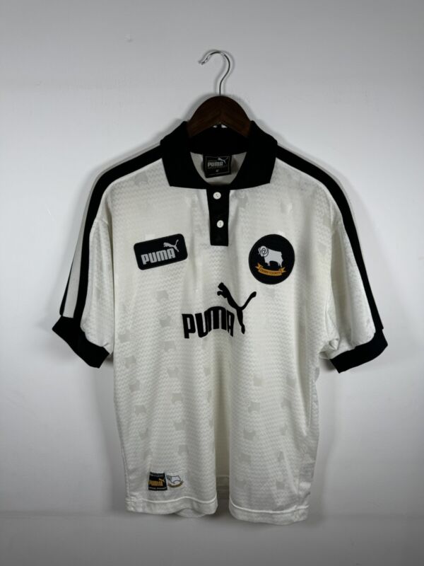 Authentic Puma Derby County 1997-1998 Home Shirt. Size M for sale on Ebay