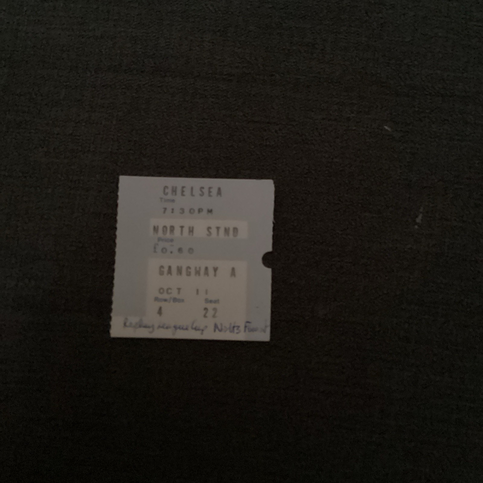1971/72 Chelsea v Nottingham Forest league cup match ticket. for sale on Ebay