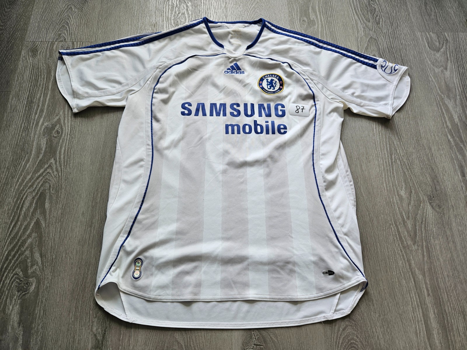 Mens adidas Chelsea Away football shirt 2006 - 2007 Size L for sale on Ebay
