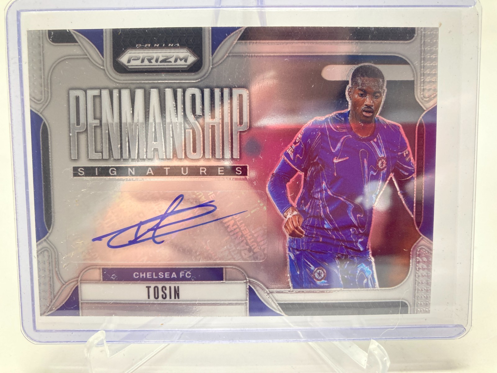 PANINI PRIZM PREMIER LEAGUE 24/25 TOSIN ADARBIOYO CHELSEA PENMANSHIP AUTO . for sale on Ebay