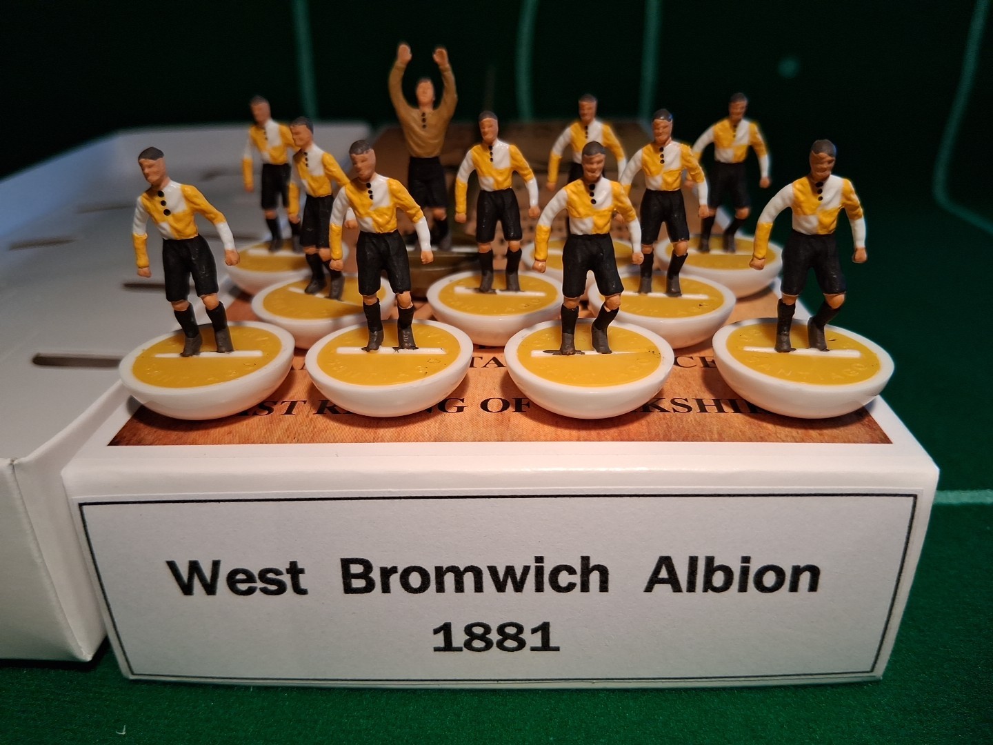 Subbuteo/Santiago Vintage Team.  West Bromwich Albion 1881. for sale on Ebay