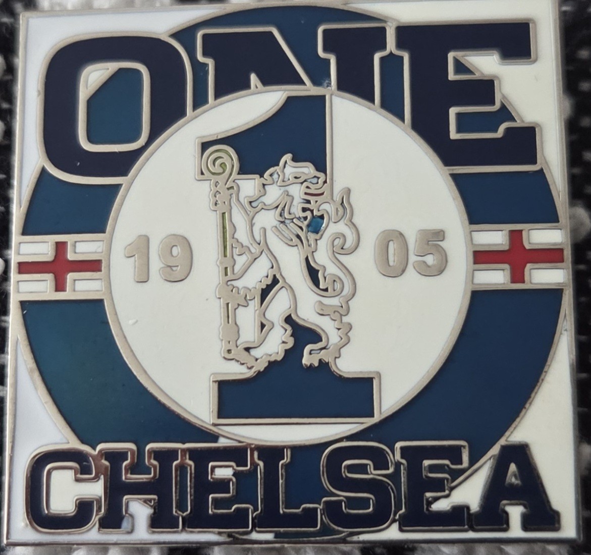 Chelsea FC Badge - ONE CHELSEA BADGE  for sale on Ebay